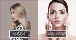 Desktop Screenshot of harmonybeautysanctuary.net